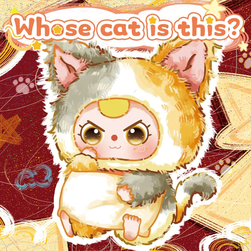 Baby Three Whose Cat is This? Plush Series Blind Box