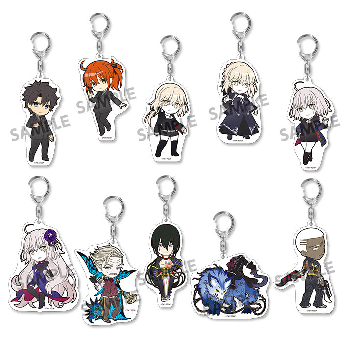 FATE/GRAND ORDER - PIKURIRU! ACRYLIC KEYCHAIN VOL. 8 TRADING BLIND BOX