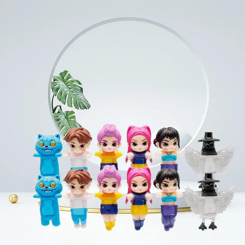 2025 Hot selling K pop Demon Hunters Blind Box Series Anime Figures Ornaments Dolls Fans Children Birthday Gift Random Blind Box