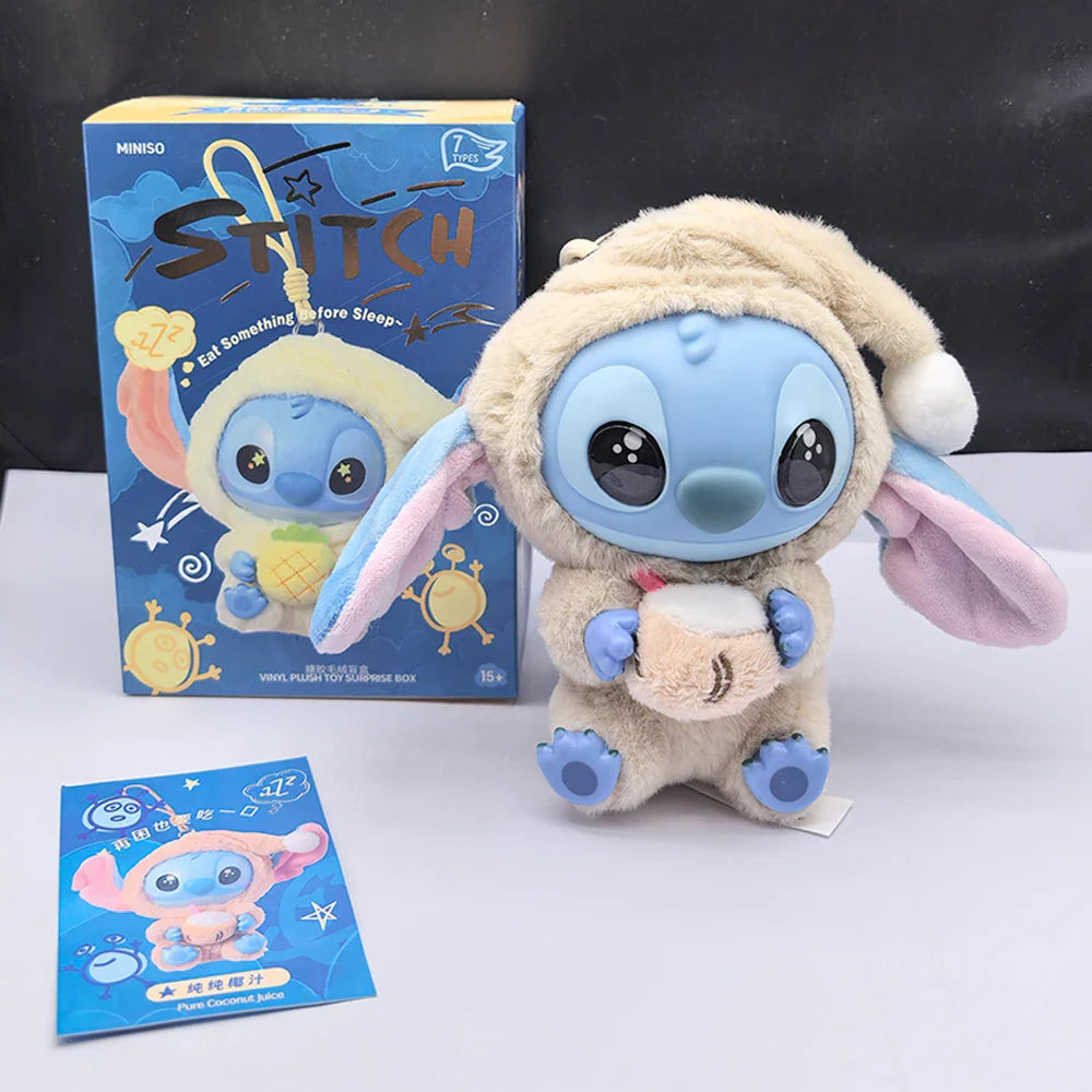 Blind Box Plush & Vinyl Mystery Doll Keychain - Cute Cartoon Pendant Bag Charm Collectible Gift
