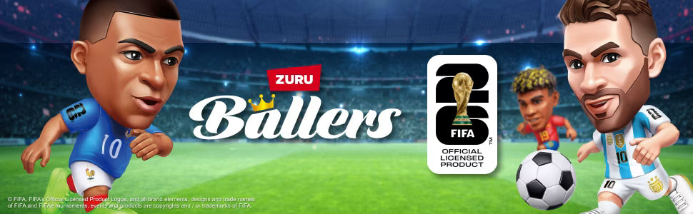 FIFA WORLD CUP 2026™ Ballers Series 1 Football Unboxing Toy for ALL Collectible by ZURU