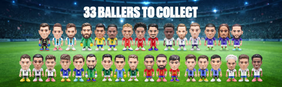 FIFA WORLD CUP 2026™ Ballers Series 1 Football Unboxing Toy for ALL Collectible by ZURU