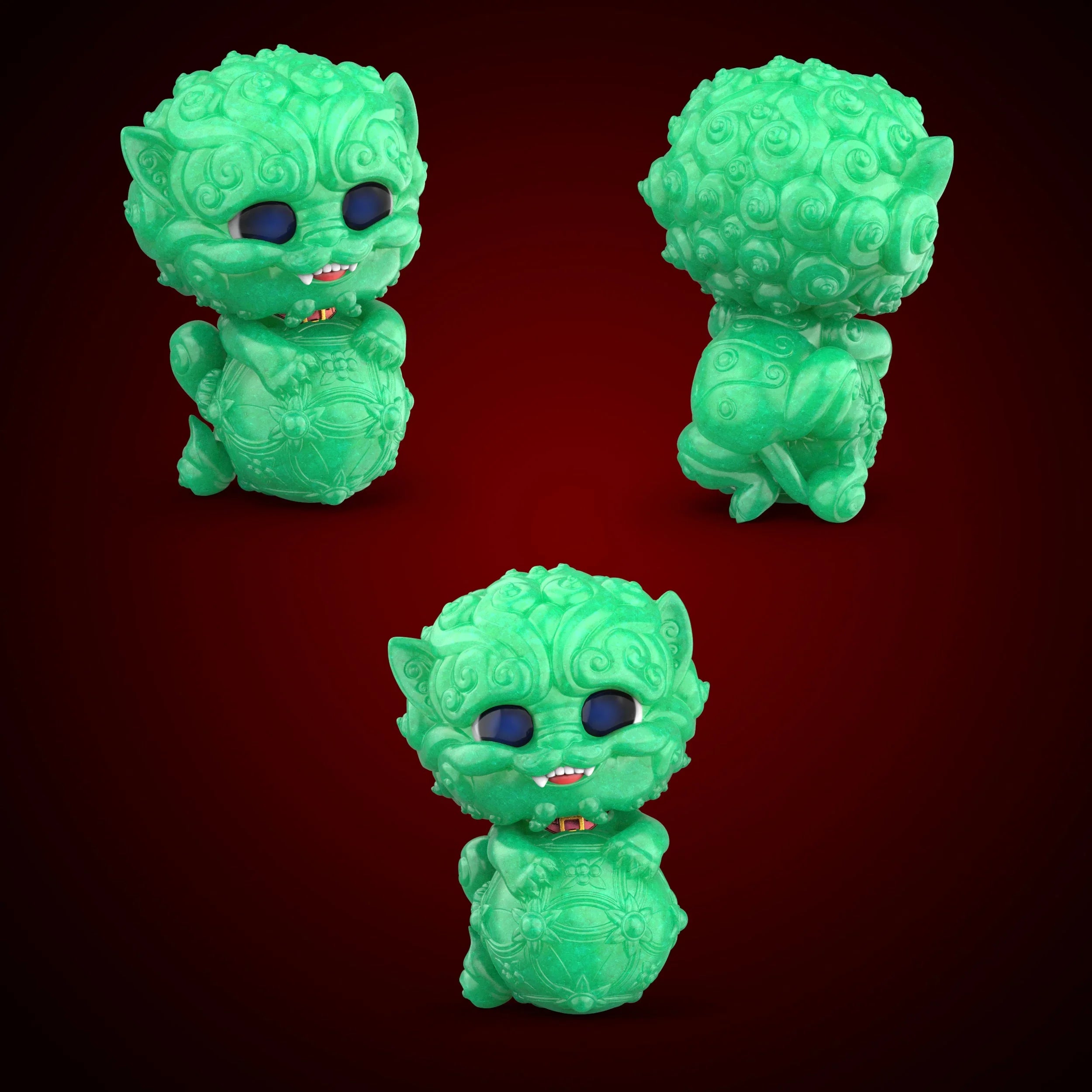 Shi-Shi the Tiny Guardian Blind Boxed Mini Figure