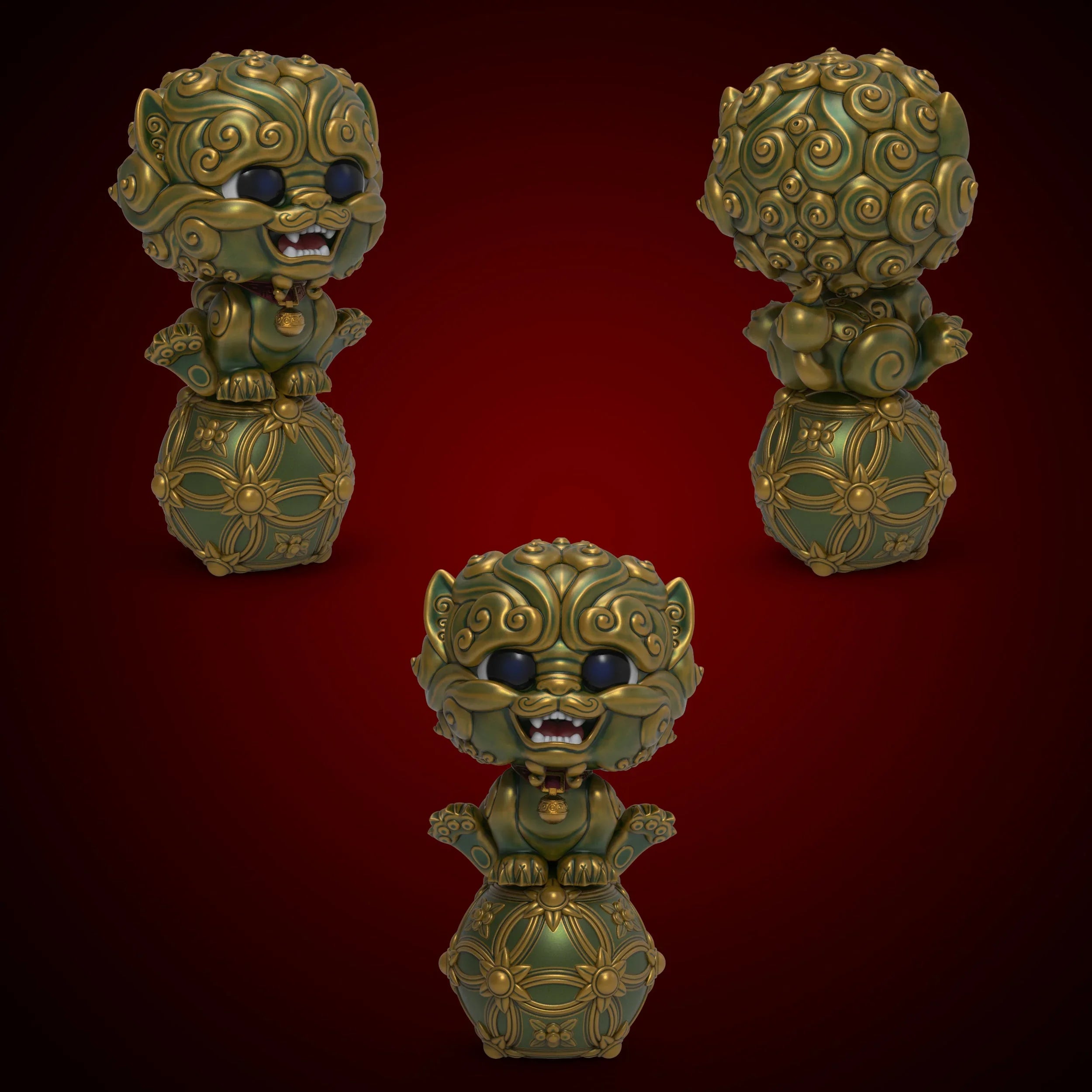Shi-Shi the Tiny Guardian Blind Boxed Mini Figure